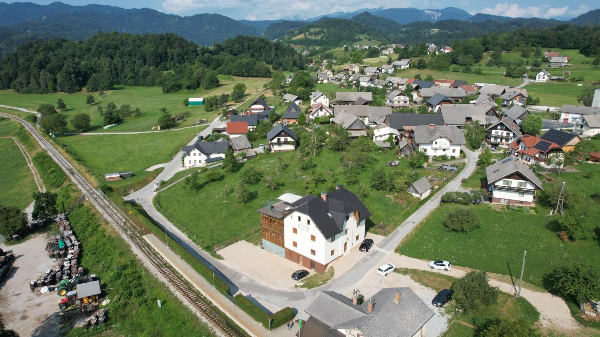 Aparthotel Hom At Vintgar Zgornje Gorje Exterior foto